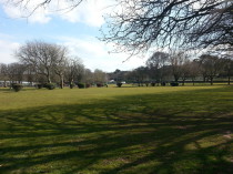 View across the Memorial Park