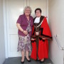 The Mayor Councillor J Phillips and Deputy Mayor Councillor P E George